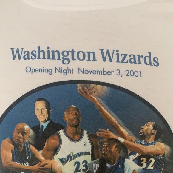 Vintage 2001 Washington Wizards Opening Day Michael Jordan - Picture 3 of 3